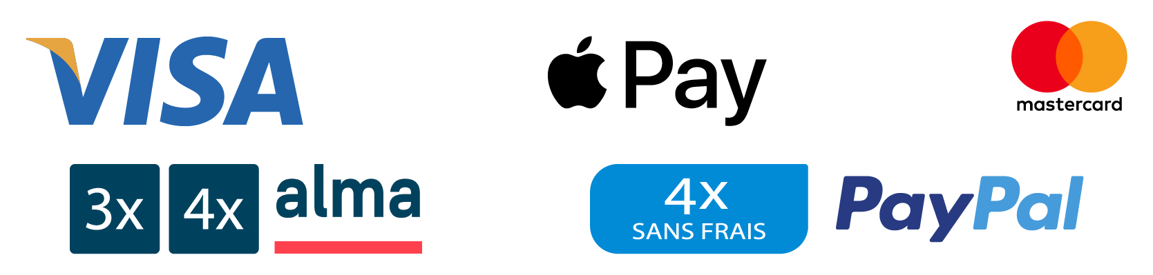 Differents mode de paiement
