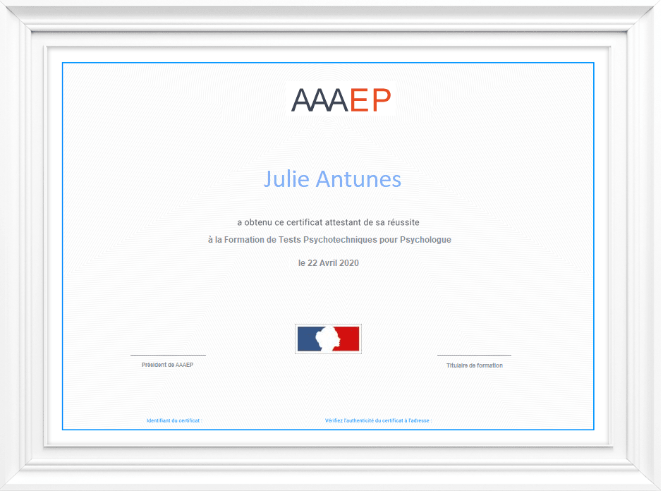 Diplome AAAEP